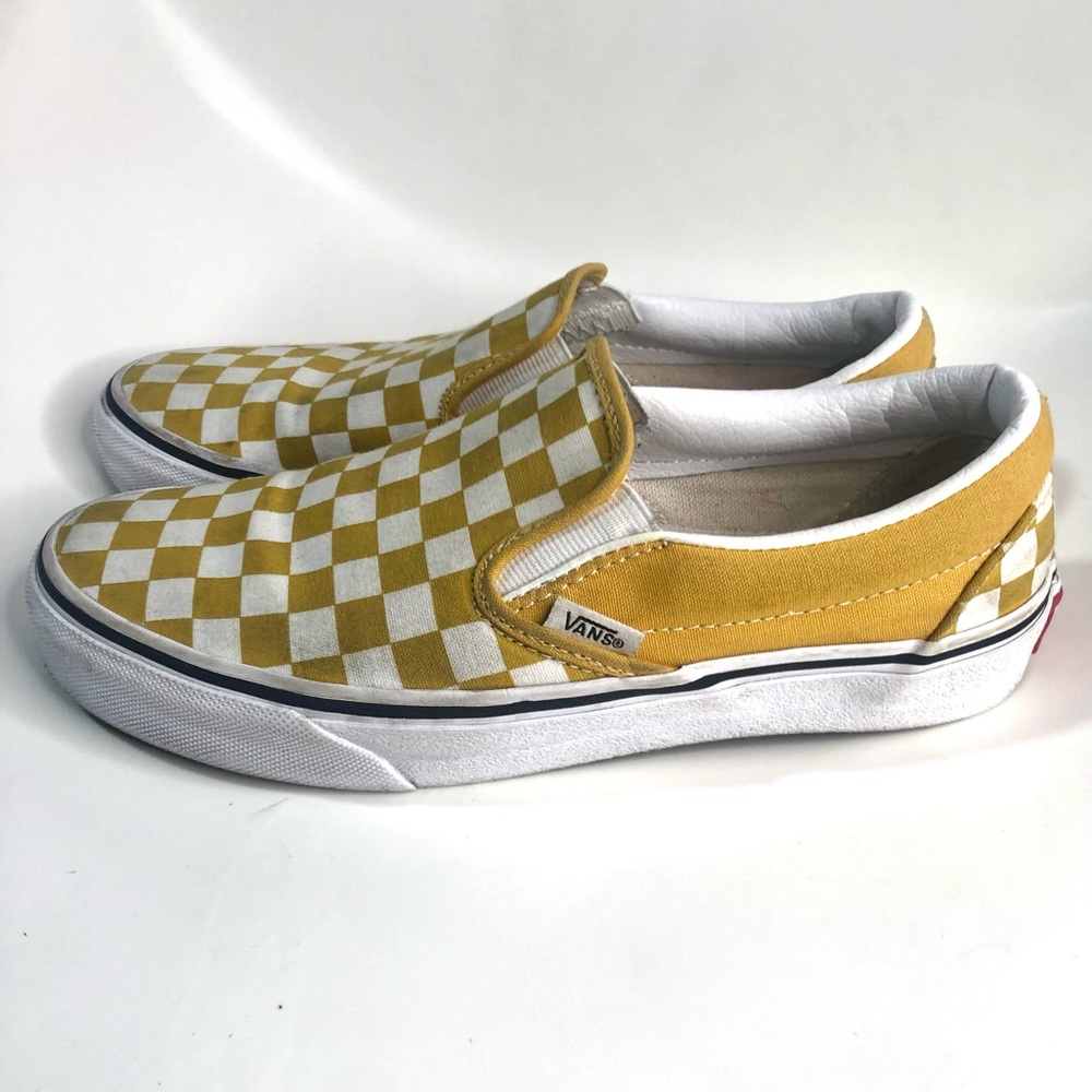 Yellow Slip-Ons